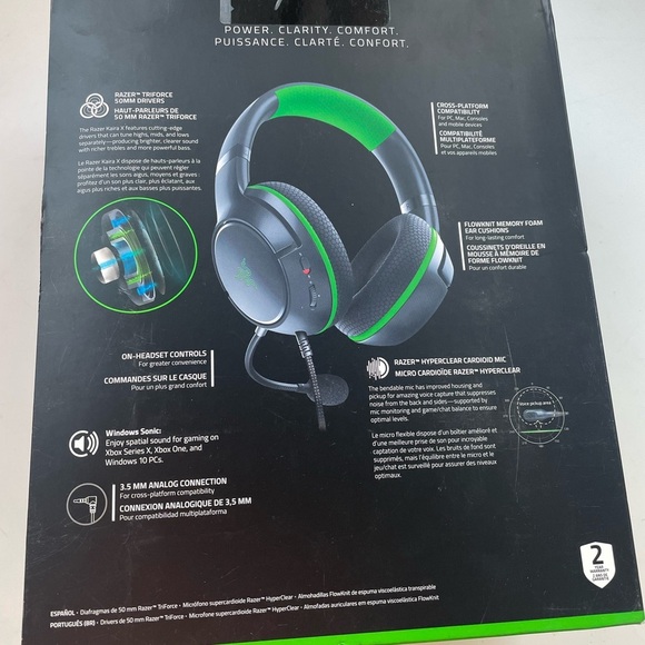 NWT Razer Kaira Wired Xbox Gaming Headset - Picture 3 of 6